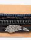 Set of 4 stylish men's bracelets