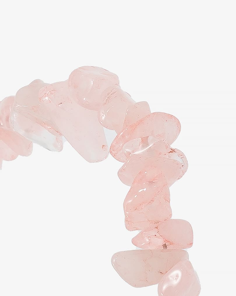Elegant Pink Quartz Women's Wristband