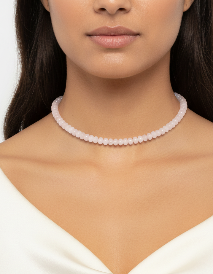 سلسلة نسائي جاد طبيعي ( مطلي ذهب )