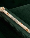 عكاز عاج الفيل وكهرمان ملكي