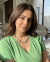 سلسلة نسائي حجر سيرافينيت أخضر طبيعي فريد