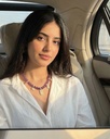 سلسلة نسائي جمشت بنفسجي طبيعي أنيق فاخر