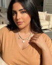 سلسلة حجر العقيق الأنيق