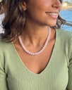 سلسلة نسائي حجر ستروبيري طبيعي