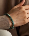 اسوره حجر فيروز أفريقي طبيعي أخضر مزرق