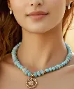 سلسلة الشمس ، حجر فيروز واكوامارين عصري